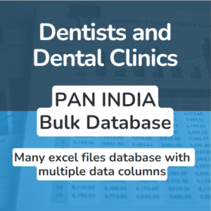 Dentists pan india bulk database