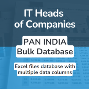 IT heads pan india bulk database