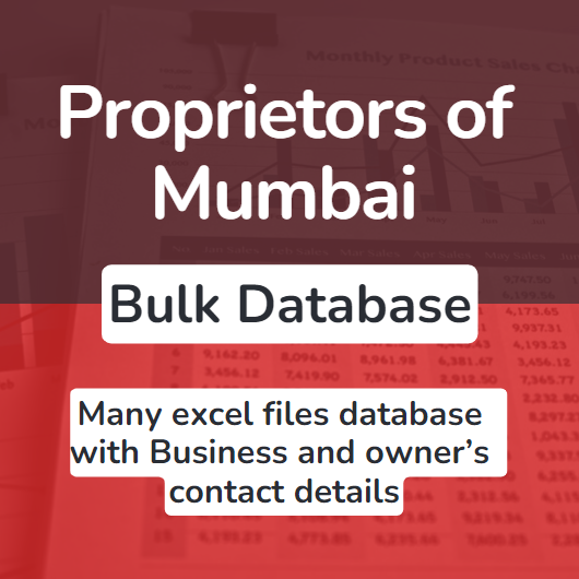 Properietors of mumbai bulk database