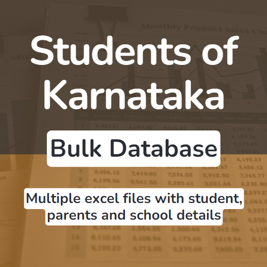 students karnataka bulk database