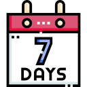 7 days